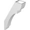 Ekena Millwork 3 1/2-in. W x 12-in. D x 24-in. H Olympic Architectural Grade PVC Knee Brace BRCP035X12X24OLY - alternate 5